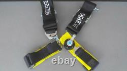 Sparco 4pt 4 Point Competition Racing Seat Belt Harness Universal