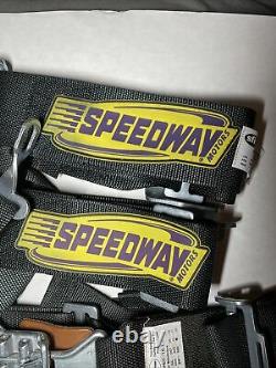 Speedway Racing Harness 5-Point Latch/Link Pull-Down Seat Belts SFI 16.1 Rated