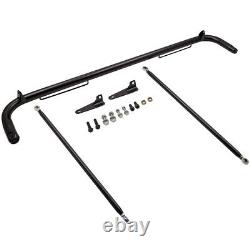 Steel Racing Safety Seat Belt Chassis Roll Harness Bar Kit with Support Rods
