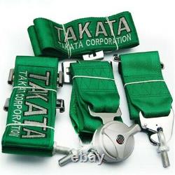 TAKATA 4/5/6 Point Snap-On 3 With Camlock Racing Seat Belt Harness Universal