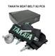 TAKATA 4 Point Snap-On 3 With Camlock Racing Seat Belt Harness Black x2 PCS