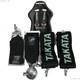 TAKATA 4 Point Snap-On 3 With Camlock Racing Seat Belt Harness Universal Black