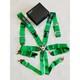 TAKATA Green 6 Point Snap-On 3 With Camlock Racing Seat Belt Harness UNIVERSAL
