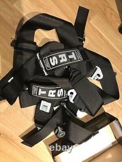 TRS 2017 Magnum 6 Point FIA Approved Hans Motorsport Rally Car Harness