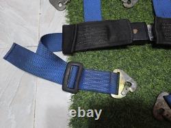 TRUST GRACER 4-point seat belt Blue Trust Gracer WILLANS Racing harness Rare