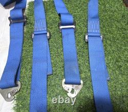 TRUST GRACER 4-point seat belt Blue Trust Gracer WILLANS Racing harness Rare