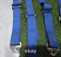 TRUST GRACER 4-point seat belt Blue Trust Gracer WILLANS Racing harness Rare