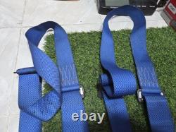 TRUST GRACER 4-point seat belt Blue Trust Gracer WILLANS Racing harness Rare