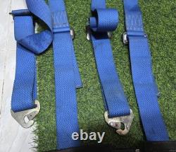 TRUST GRACER 4-point seat belt Blue Trust Gracer WILLANS Racing harness Rare
