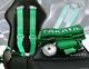 Takata 4 Point Snap-On 3 Racing Seat Belt Harness Camlock Green + Express