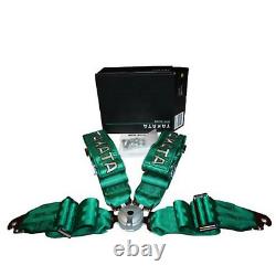 Takata RACE 4 Point Snap-On 3 Racing Seat Belt Harness with Camlock Universal