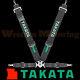 Takata Seat Belt Harness Race 4-Point ASM Black (Bolt-On) 71001US-0