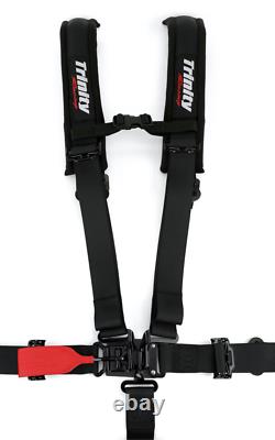 Trinity Racing 5 Point 2 Safety Harness Belts Polaris Rzr Can-Am X3 KRX