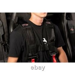 Tusk 4 Point 3 inch H-Style Safety Harness Belt Driver Side YAMAHA VIKING YXZ