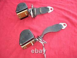 USED Porsche 914 Seat Belts Left & Right Assemblies 1973-1976 GERMAN GENUINE