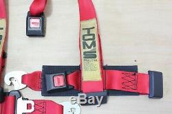 Ultra Rare JDM TOM'S Toyota Sports Seat Belt Harness Set