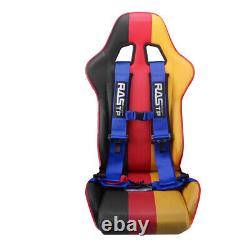 Universal 3 4 Point Sport Quick Release Safety Seat Belt Harness Racing Car