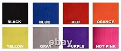 Universal 5 Point Racing Harness Seat Belt 3 Sfi 16.1 Cam Lock Red