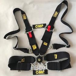 Universal Black 4 Point Camlock Quick Release Car Seat Belt Harness F OMP Racing