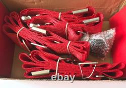 Universal Red Sabelt 4 Point Camlock Quick Release Racing Seat Belt Harness 3