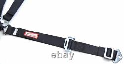 Universal Youth Racing Harness Sfi 16.1 Approved 5 Point Seat Belt Black
