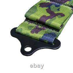 Upgraded 3'' 5-point Quick Release Seat Belt Safety Harness Off Road Camouflage