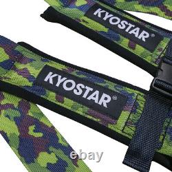 Upgraded 3'' 5-point Quick Release Seat Belt Safety Harness Off Road Camouflage
