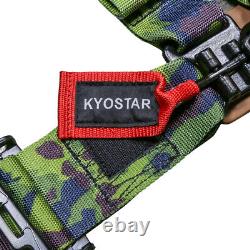 Upgraded 3'' 5-point Quick Release Seat Belt Safety Harness Off Road Camouflage