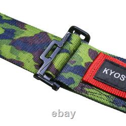 Upgraded 3'' 5-point Quick Release Seat Belt Safety Harness Off Road Camouflage
