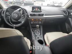 Used Front Left Seat Belt fits 2014 Mazda 3 bucket seat Htbk driver buckl