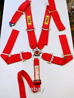 Used Original Trw Sabelt 5 Point Seat Belt Harness Porsche Racing For Display