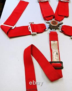 Used Original Trw Sabelt 5 Point Seat Belt Harness Porsche Racing For Display