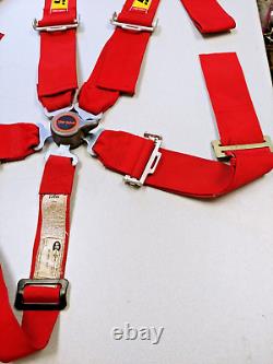 Used Original Trw Sabelt 5 Point Seat Belt Harness Porsche Racing For Display