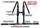 Utv Seat Belt Harness New Race 2 Harness 4 Point Black Checkerboard