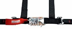 Utv Seat Belt Harness New Race 2 Harness 4 Point Black Checkerboard