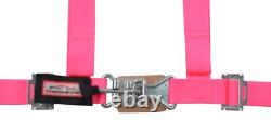 Utv Seat Belt Harness New Race 2 Harness 4 Point Latch Type Hot Pink