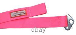 Utv Seat Belt Harness New Race 2 Harness 4 Point Latch Type Hot Pink