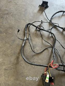 VW Corrado G60 Vr6 Seat Belt Track Wiring Harness Oem