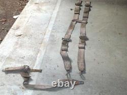 Vintage 1957 Aviation -Jet- Air Force Pilot Race Car BELT Harness