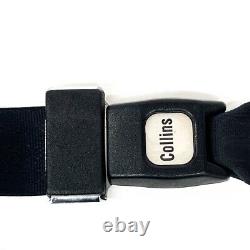 Vintage Beams 410216 Safety Seat Belt 1201 Black, for Collins Bus #20260 P9907