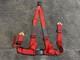 WILLANS Willans 4-point seat belt racing harness, red / T9-991