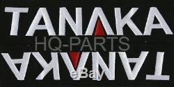 X2 Tanaka Universal Red 4 Point Camlock Quick Release Racing Seat Belt Harness