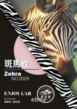 Zebra Stripes-Customized car seat belts